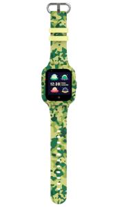 Montre Téléphone GPS étanche pour Enfant - 4G - Camouflage
